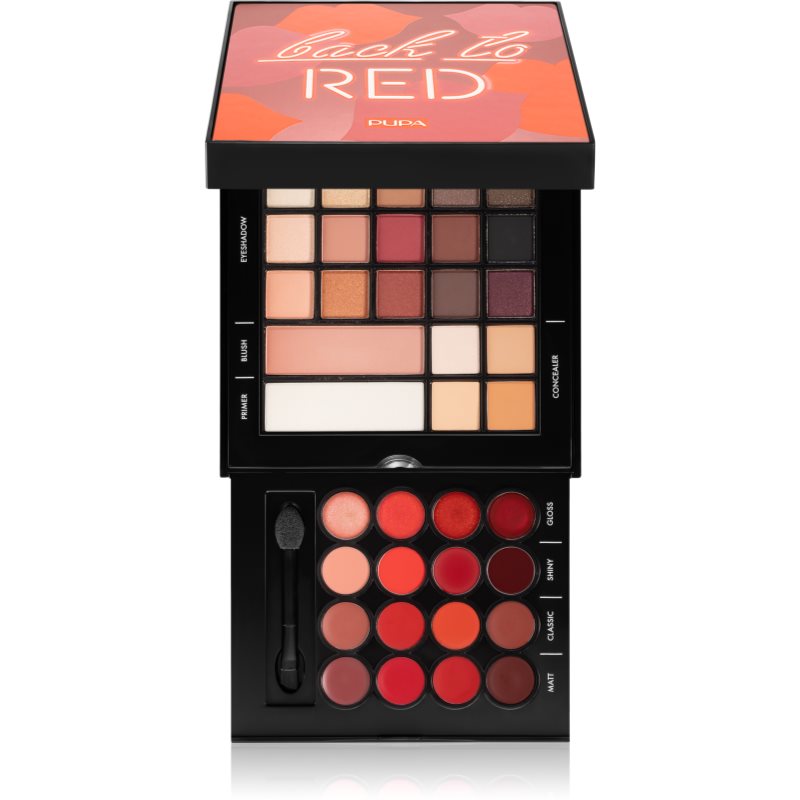 Pupa Pupart M multifunkční paleta odstín Back To Red 20 g