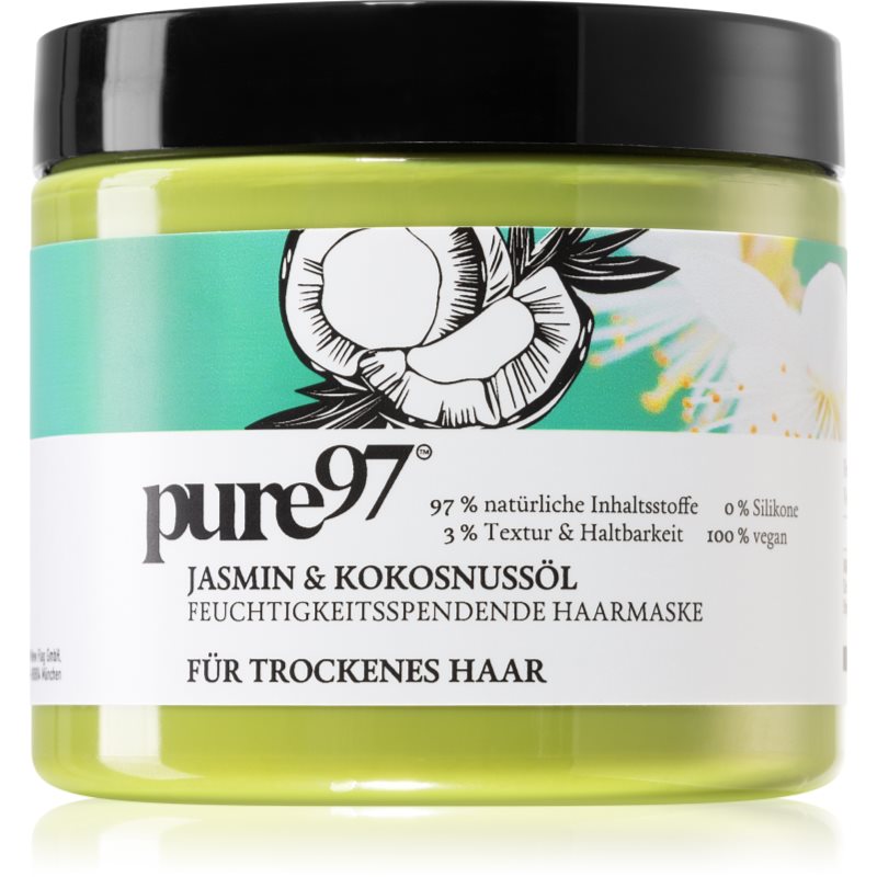 Pure97 Jasmin & Kokosnussöl hydratační maska pro suché vlasy 200 ml