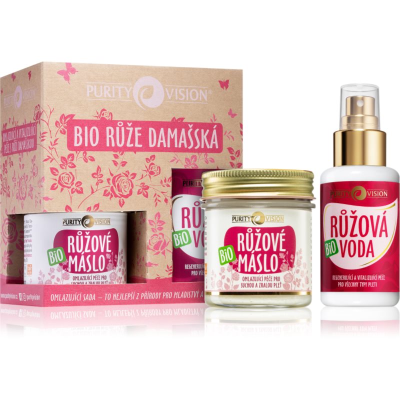 Purity Vision Rose dárková sada (pro omlazení pleti)