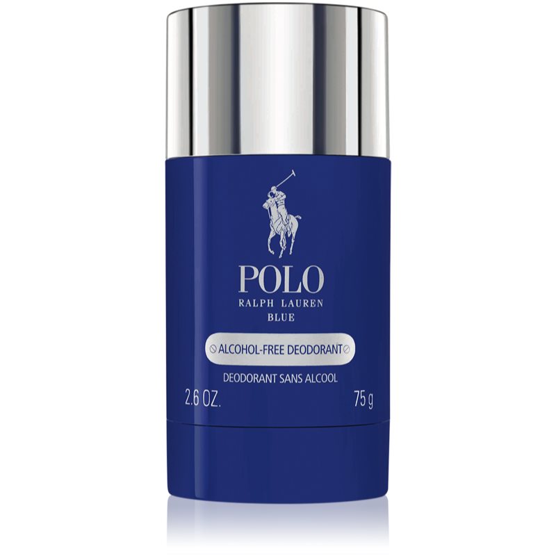 Ralph Lauren Polo Blue tuhý deodorant pro muže 75 g