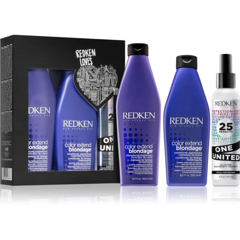 Redken Color Extend Blondage подаръчен комплект I. (неутрализиращ жълтеникавите оттенъци)