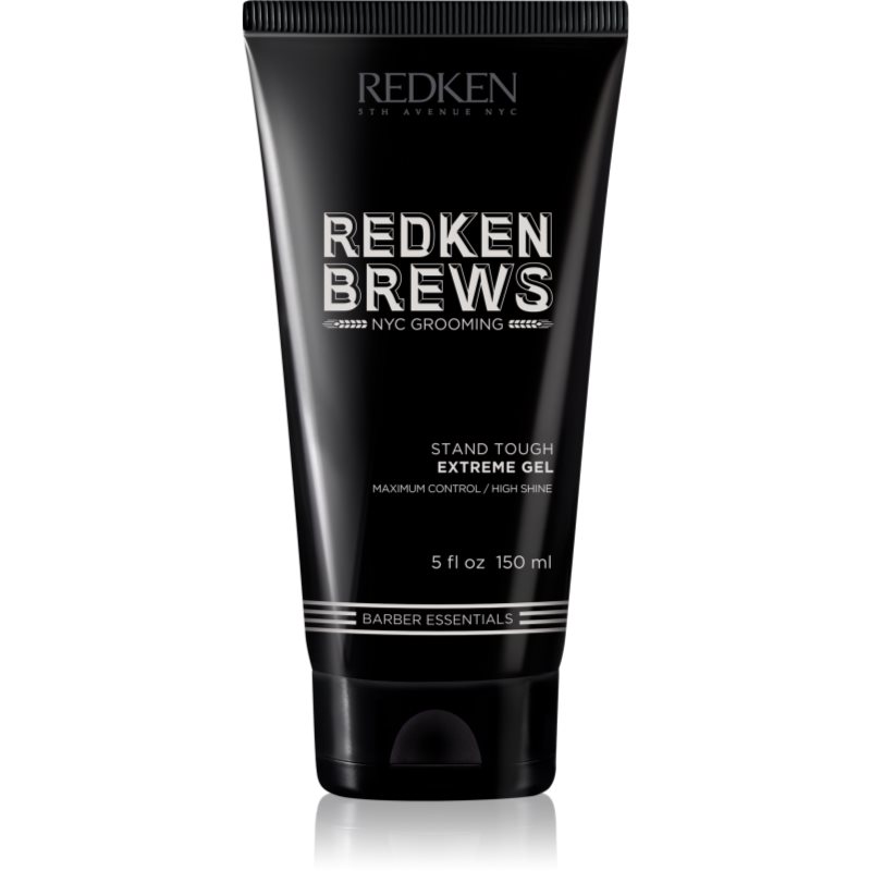 Redken Brews екстра силен гел за здрави прически с блясък 150 мл.