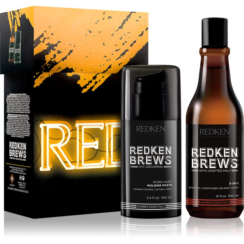 

Redken Brews косметичний набір I. для чоловіків