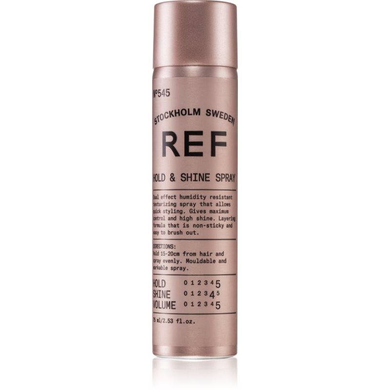 REF Styling lak na vlasy s leskem 75 ml