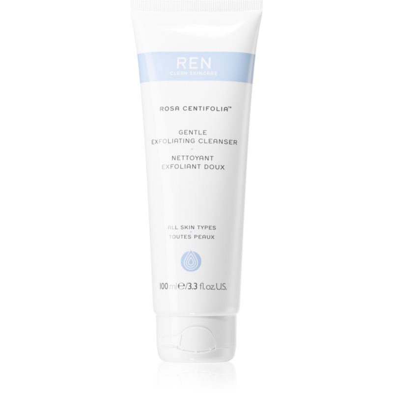 REN Rosa Centifolia™ jemný čisticí peeling pro všechny typy pleti 100 ml