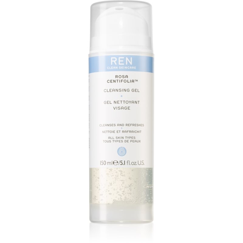 REN Rosa Centifolia™ čisticí gel pro všechny typy pleti 150 ml