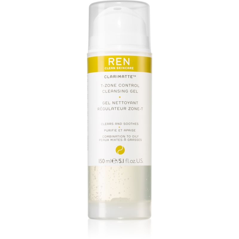 REN Clarimatte™ čisticí gel pro mastnou a smíšenou pleť 150 ml