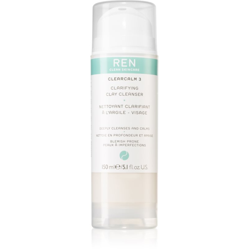 REN ClearCalm 3 čisticí přípravek s jílem 150 ml