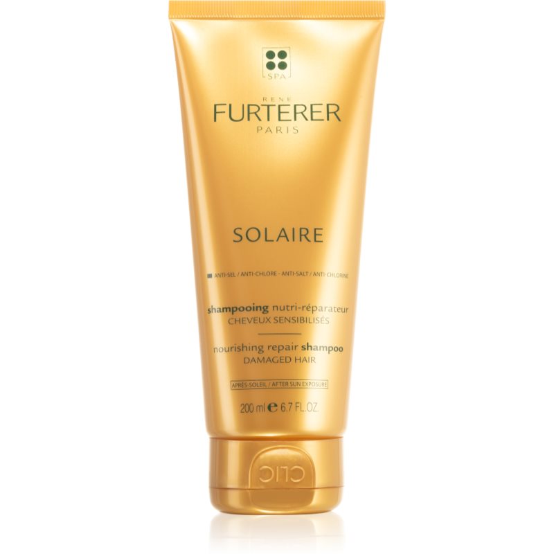 René Furterer Solaire vyživující šampon pro vlasy namáhané chlórem, sluncem a slanou vodou 200 ml Image