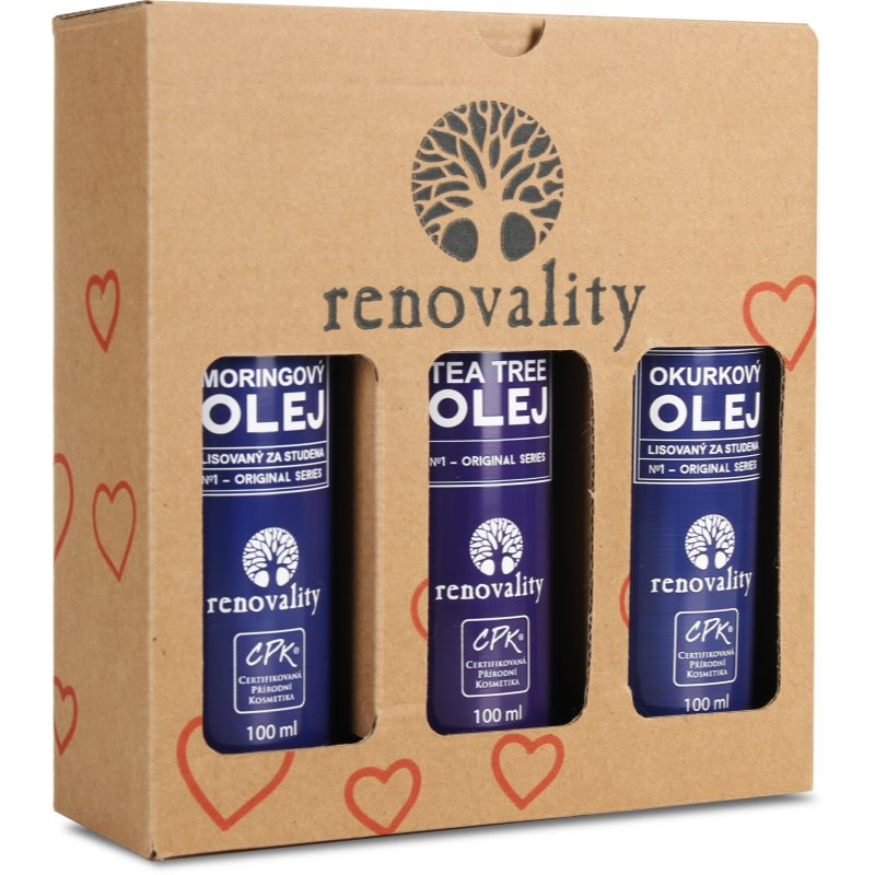 

Renovality Original Series косметичний набір V. (для проблемної шкіри) для жінок