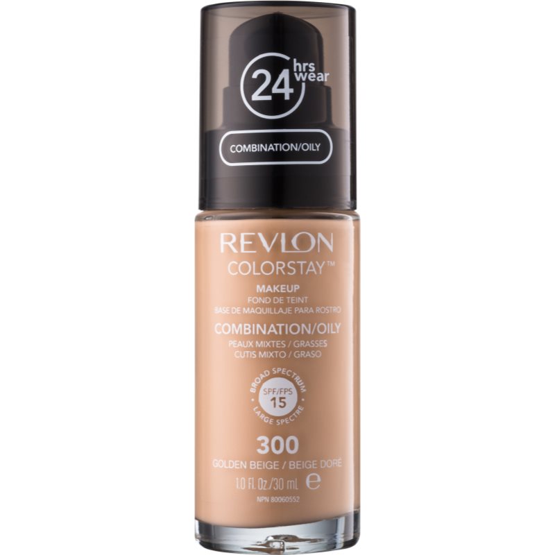 Revlon Cosmetics ColorStay™ dlouhotrvající matující make-up SPF 15 odstín 300 Golden Beige 30 ml