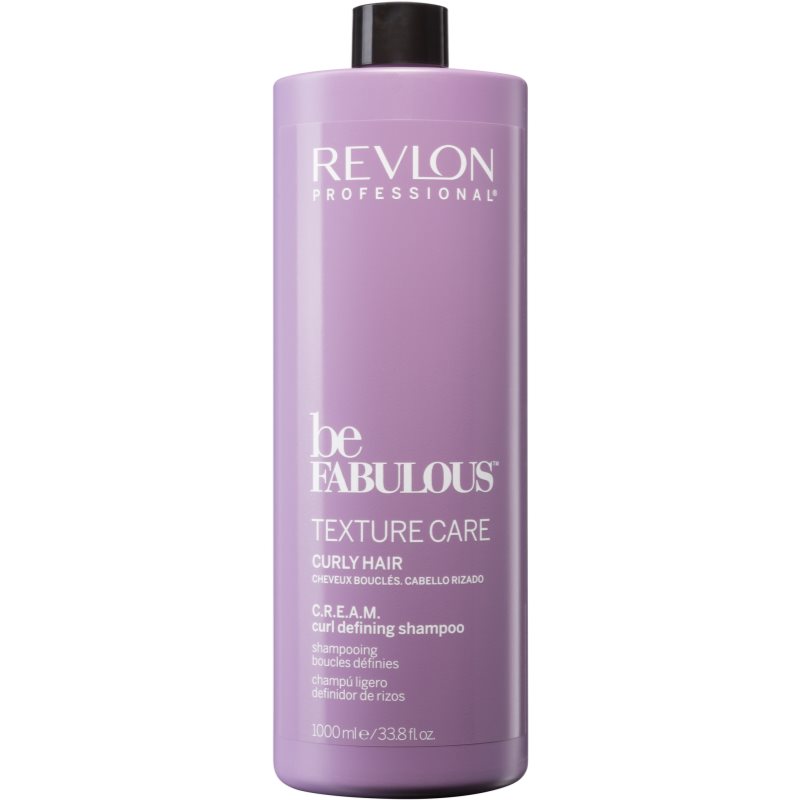 Revlon Professional Be Fabulous Texture Care hydratační šampon pro definici vln 1000 ml