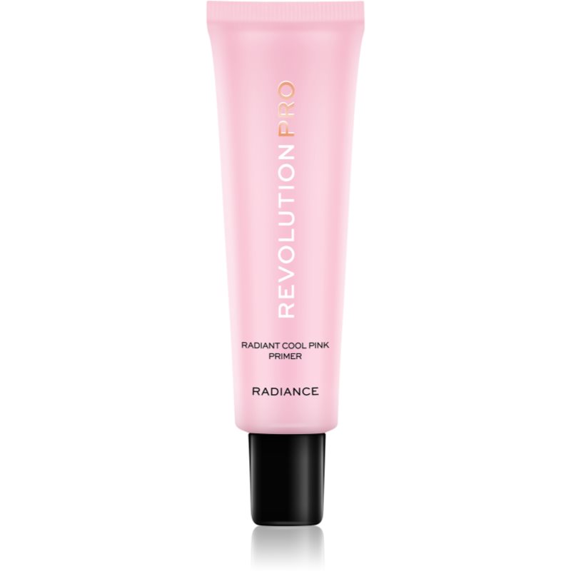 Revolution PRO Correcting Primer rozjasňující báze pod make-up odstín Radiant Cool Pink 30 ml
