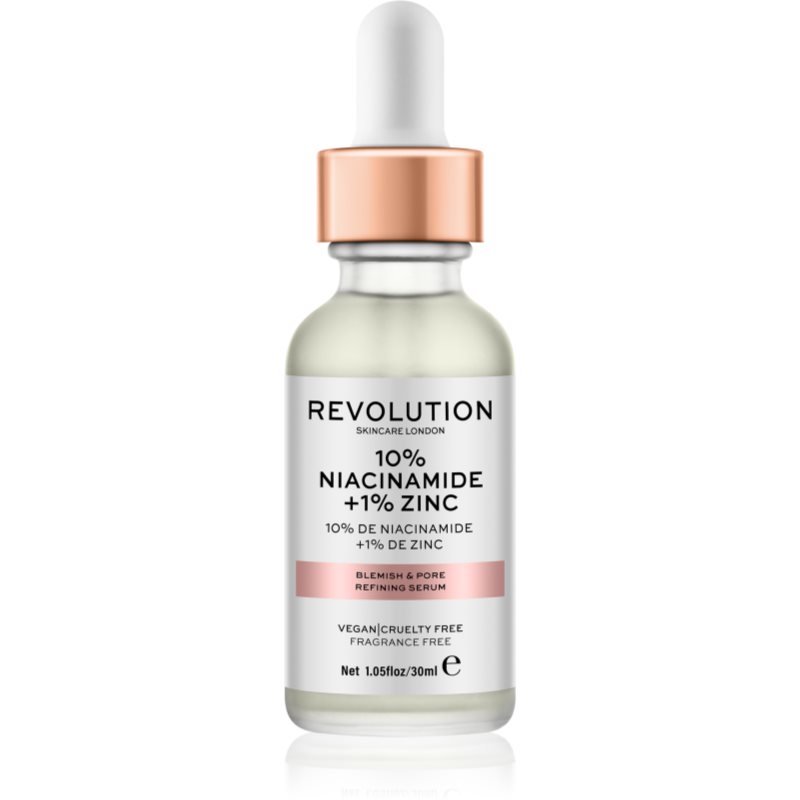 Revolution Skincare 10% Niacinamide + 1% Zinc sérum na rozšířené póry 30 ml Image