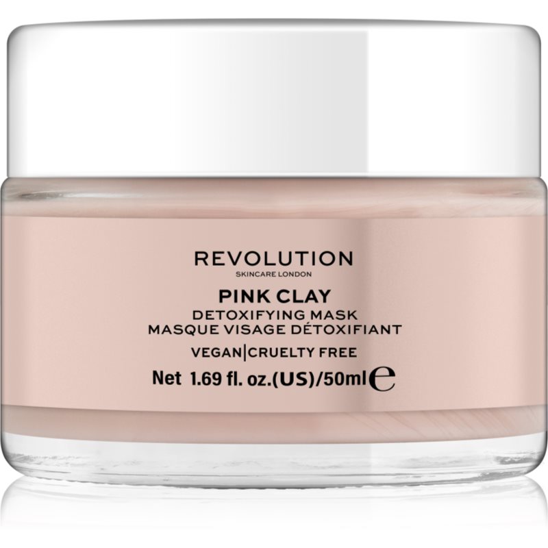 Revolution Skincare Pink Clay detoxikační pleťová maska 50 ml Image