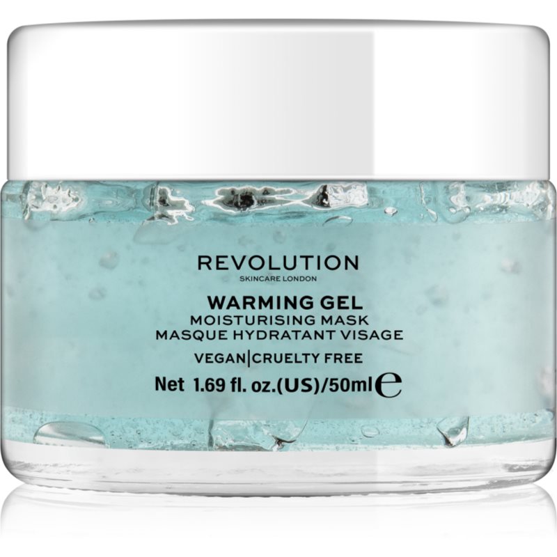 Revolution Skincare Warming Gel hydratační pleťová maska 50 ml Image