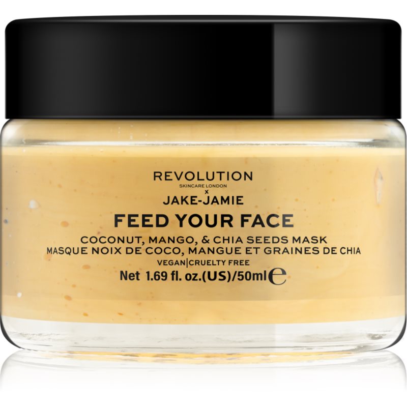 

Revolution Skincare Jake-Jamie Coconut, Mango & Chia Seed оствітлююча маска для шкіри обличчя