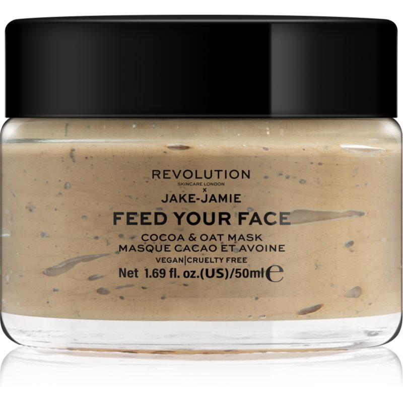 

Revolution Skincare Jake-Jamie Cocoa & Oat зволожуюча маска