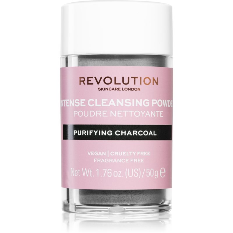 Revolution Skincare Purifying Charcoal jemný čisticí pudr 50 g Image
