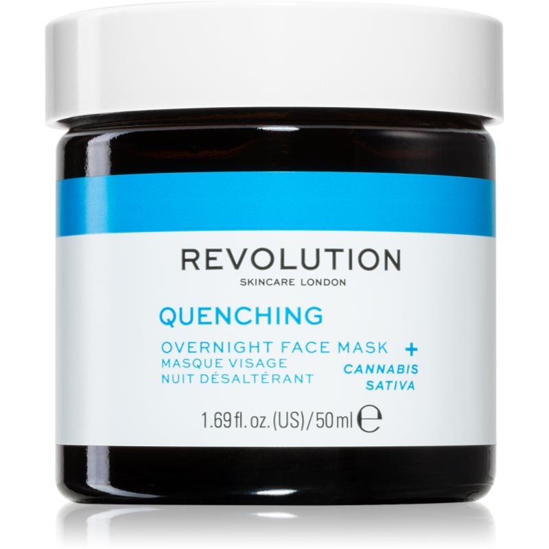 Revolution Skincare Thirsty Mood intenzivní noční maska pro rychlou regeneraci suché a dehydrované pleti 50 ml