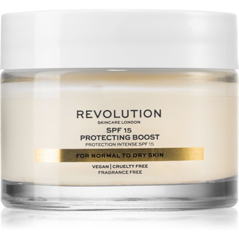 Revolution Skincare Moisture Cream hydratační krém pro suchou pleť SPF 15 50 ml