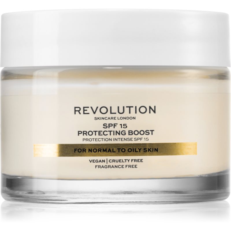 Revolution Skincare Moisture Cream hydratační krém pro normální až smíšenou pleť SPF 15 50 ml