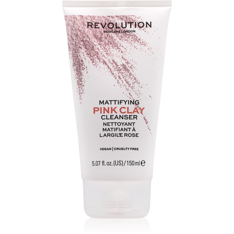 Revolution Skincare Pink Clay čisticí pěna s matujícím účinkem 150 ml Image