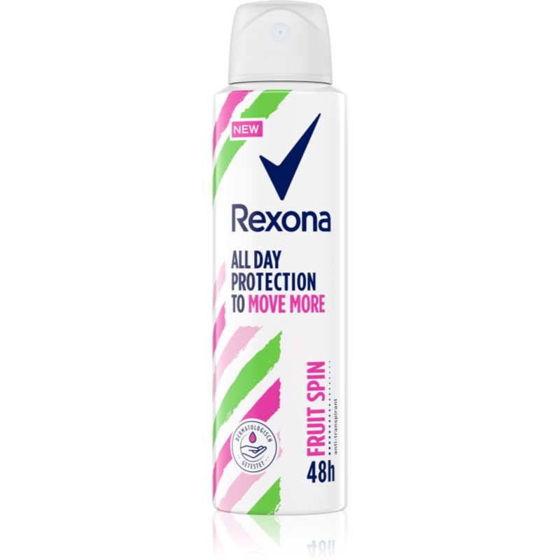 Rexona All Day Protection Fruit Spin antiperspirant ve spreji 150 ml Image