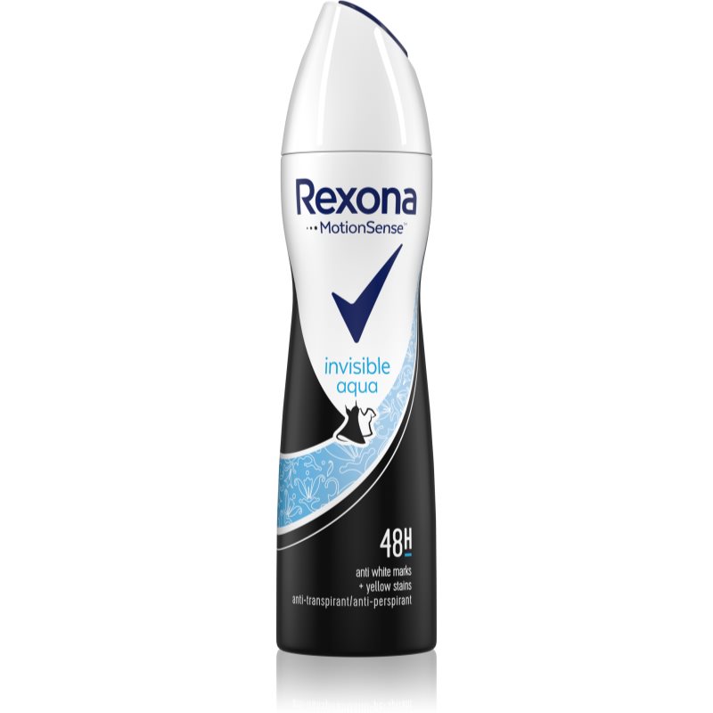 Rexona Invisible Aqua antiperspirant ve spreji 150 ml
