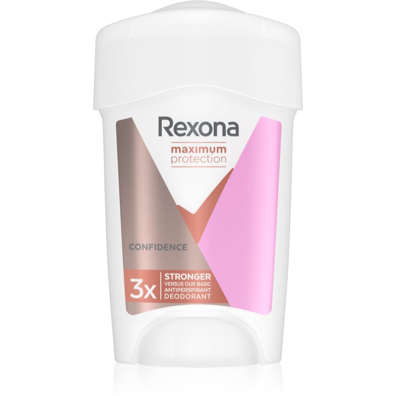 Rexona Maximum Protection Confidence krémový antiperspirant proti nadměrnému pocení 45 ml Image