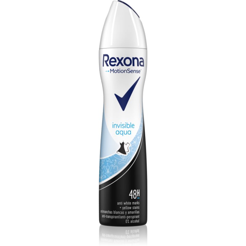 Rexona Invisible Aqua antiperspirant ve spreji 250 ml