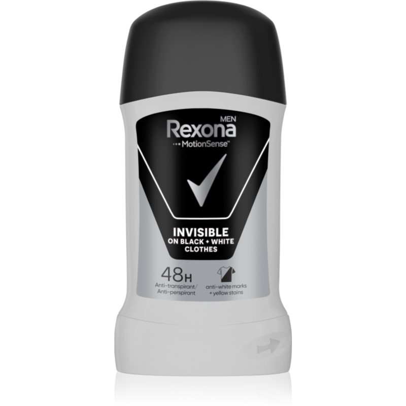 Rexona Invisible on Black + White Clothes tuhý antiperspirant 48 H 50 ml Image