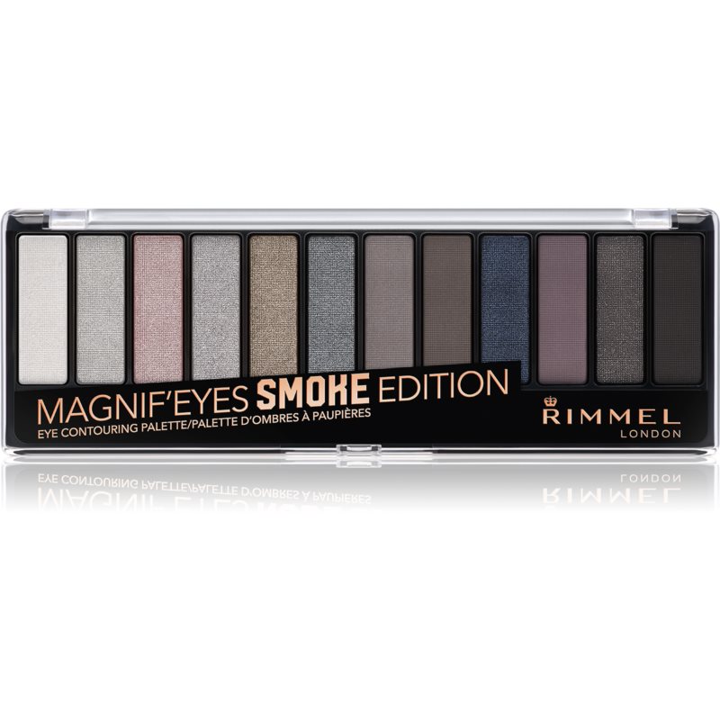 Rimmel Magnif’ Eyes paleta očních stínů odstín 003 Smoked Edition 14,16 g Image