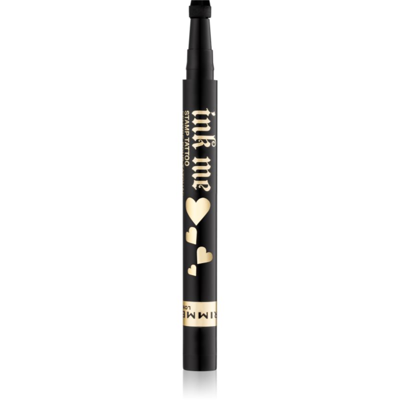 

Rimmel Ink Me Stamp Tattoo тату-печатка відтінок 001 Black / Heart