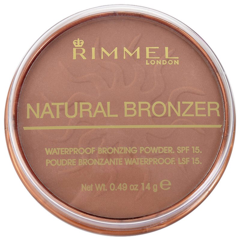 Rimmel Natural Bronzer voděodolný bronzující pudr SPF 15 odstín 026 Sun Kissed 14 g Image