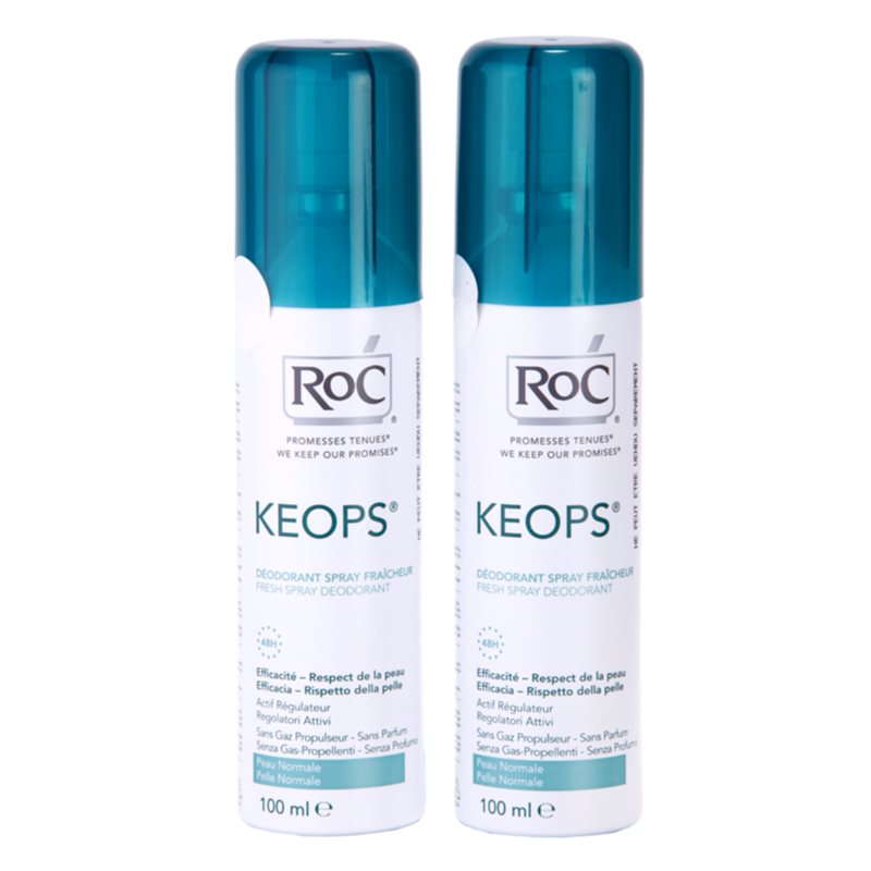 RoC Keops deodorant ve spreji 48h 2 x 100 ml Image