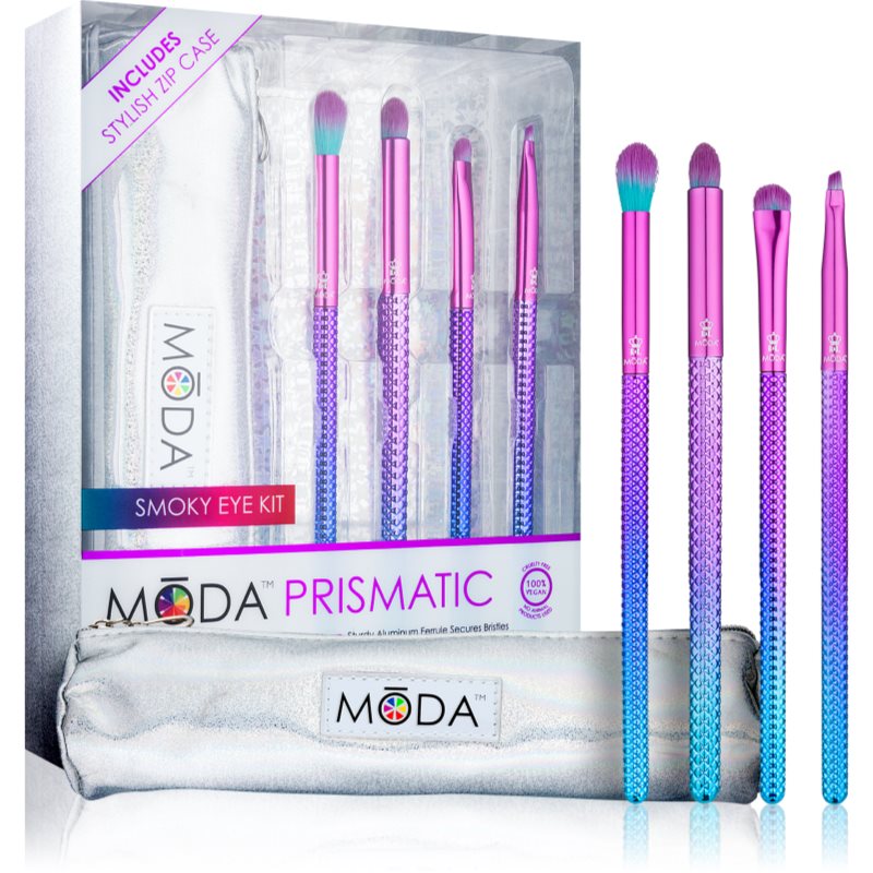 

Royal and Langnickel Moda Prismatic Smokey Eye набір пензликів у футлярі для жінок