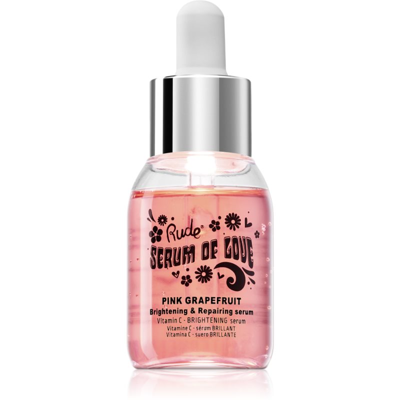 Rude Cosmetics Serum of Love Pink Grapefruit rozjasňující a obnovující sérum 30 ml Image