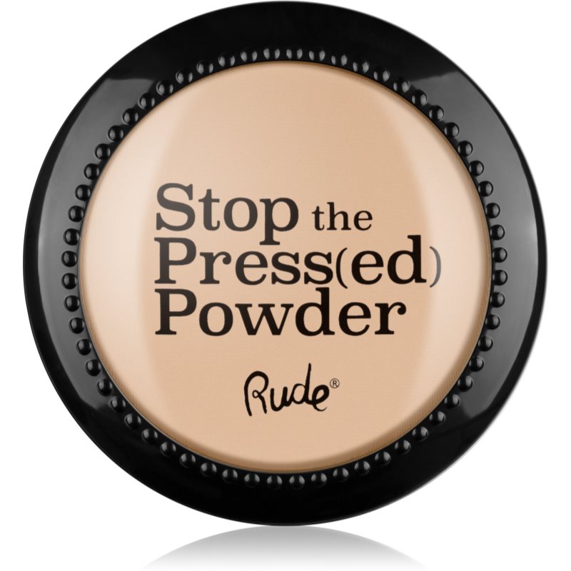 Rude Cosmetics Stop The Press(ed) Powder kompaktní pudr odstín 88091 Porcelain 7 g Image