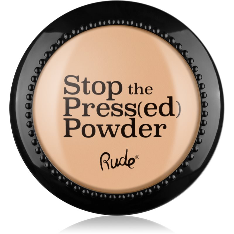 Rude Cosmetics Stop The Press(ed) Powder kompaktní pudr odstín 88092 Fair 7 g