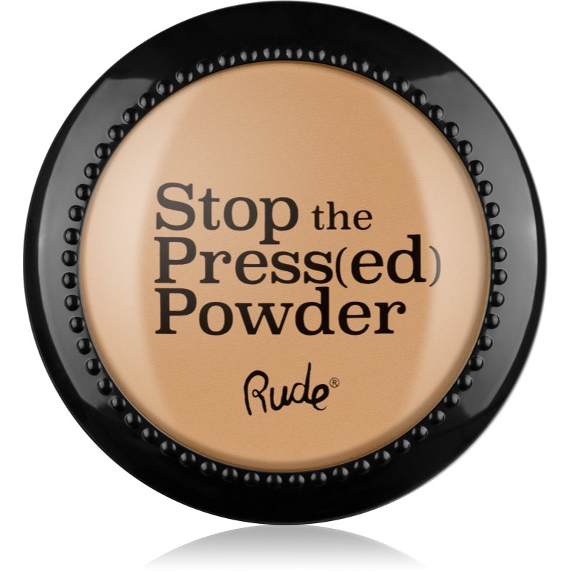 Rude Cosmetics Stop The Press(ed) Powder компактна пудра цвят 88095 Nude 7 гр.