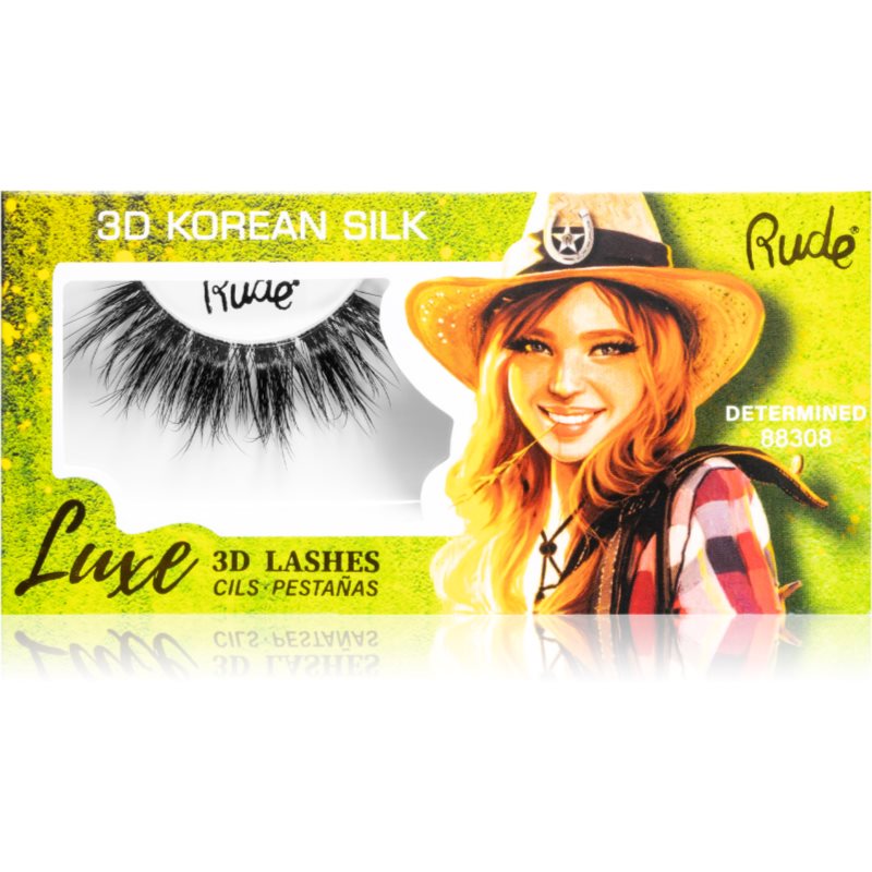 Rude Cosmetics Luxe 3D Lashes nalepovací řasy Determined
