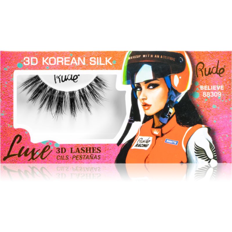 Rude Cosmetics Luxe 3D Lashes nalepovací řasy Believe Image