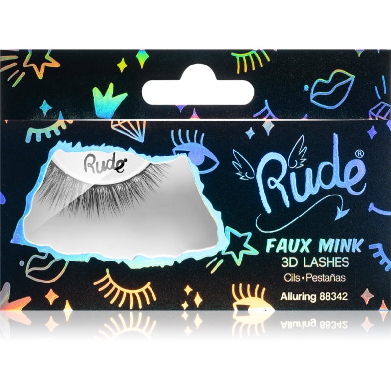 Rude Cosmetics Essential Faux Mink 3D Lashes изкуствени мигли Alluring