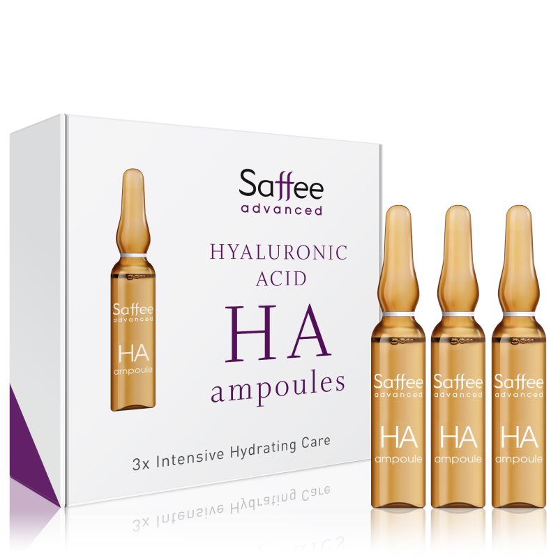 Saffee Advanced Hyaluronic Acid Ampoules 3-дневен стартов пакет с хиалуронова киселина 3 x 2 мл.