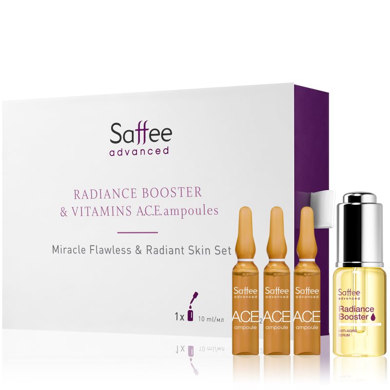 Saffee Advanced Flawless & Radiant Skin Set козметичен комплект IV. за жени