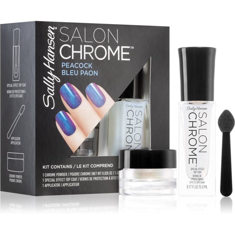 Sally Hansen Salon Chrome kosmetická sada pro ženy