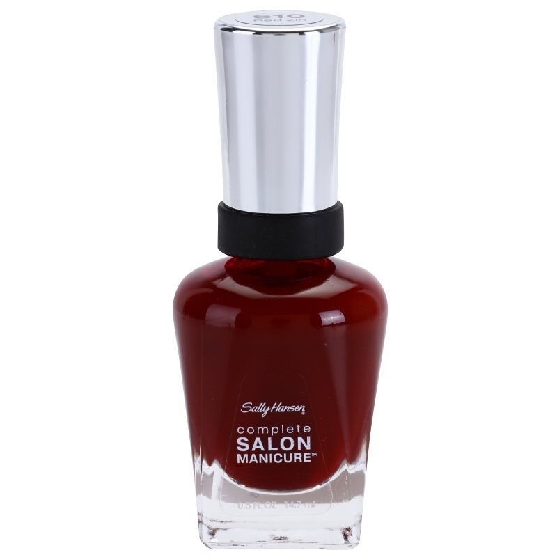 Sally Hansen Complete Salon Manicure posilující lak na nehty odstín 610 Red Zin 14,7 ml