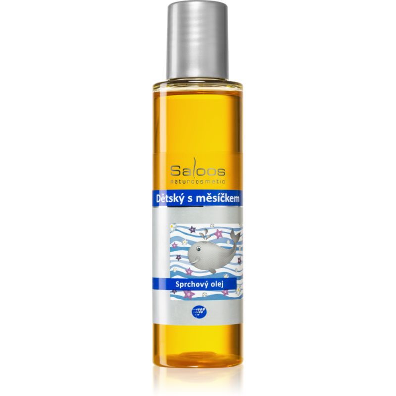 Saloos Shower Oil dětský sprchový olej s měsíčkem lékařským 125 ml Image