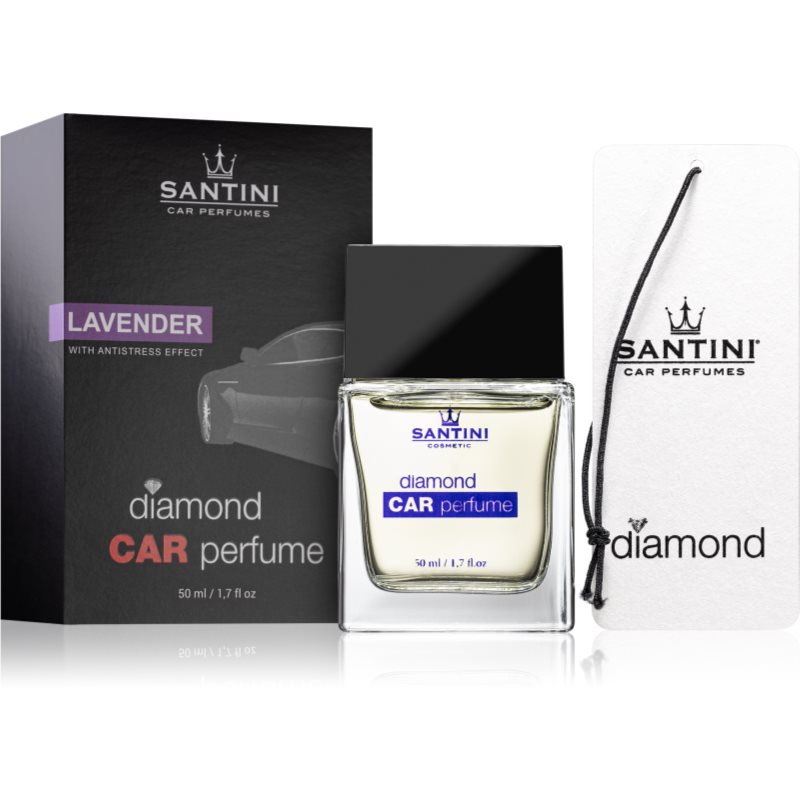 SANTINI Cosmetic Diamond Lavender vůně do auta 50 ml